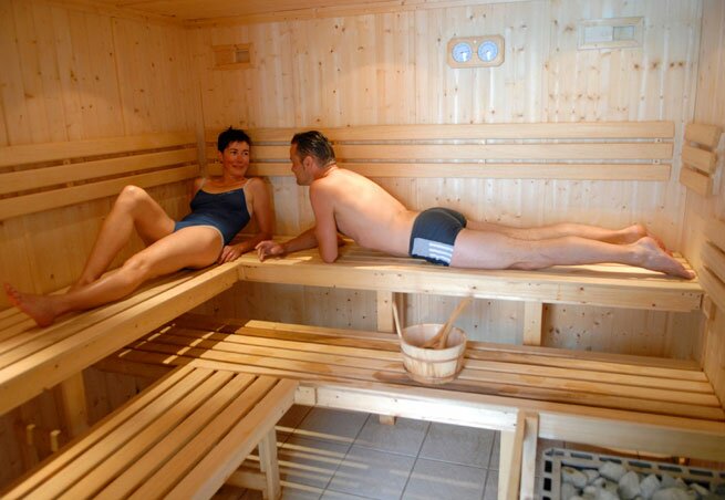 Le plaisir du sauna !