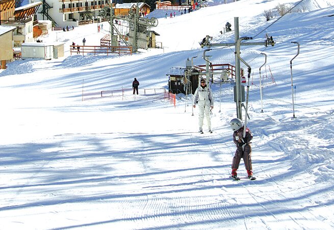 vacances skis sainte anne la condamine alpes de haute provence alpes du sud - C. Gouron