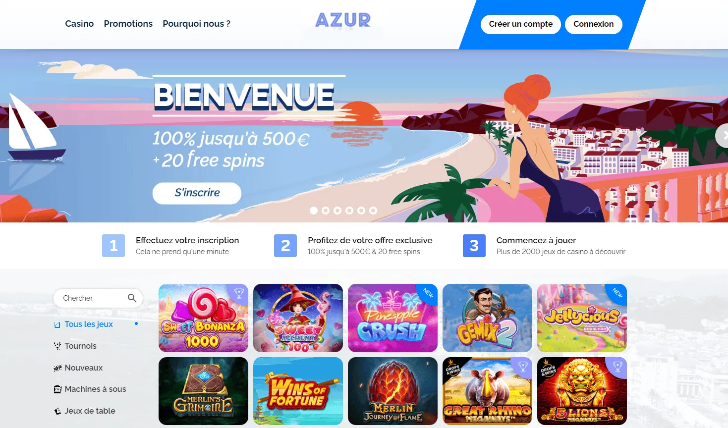 Azur casino