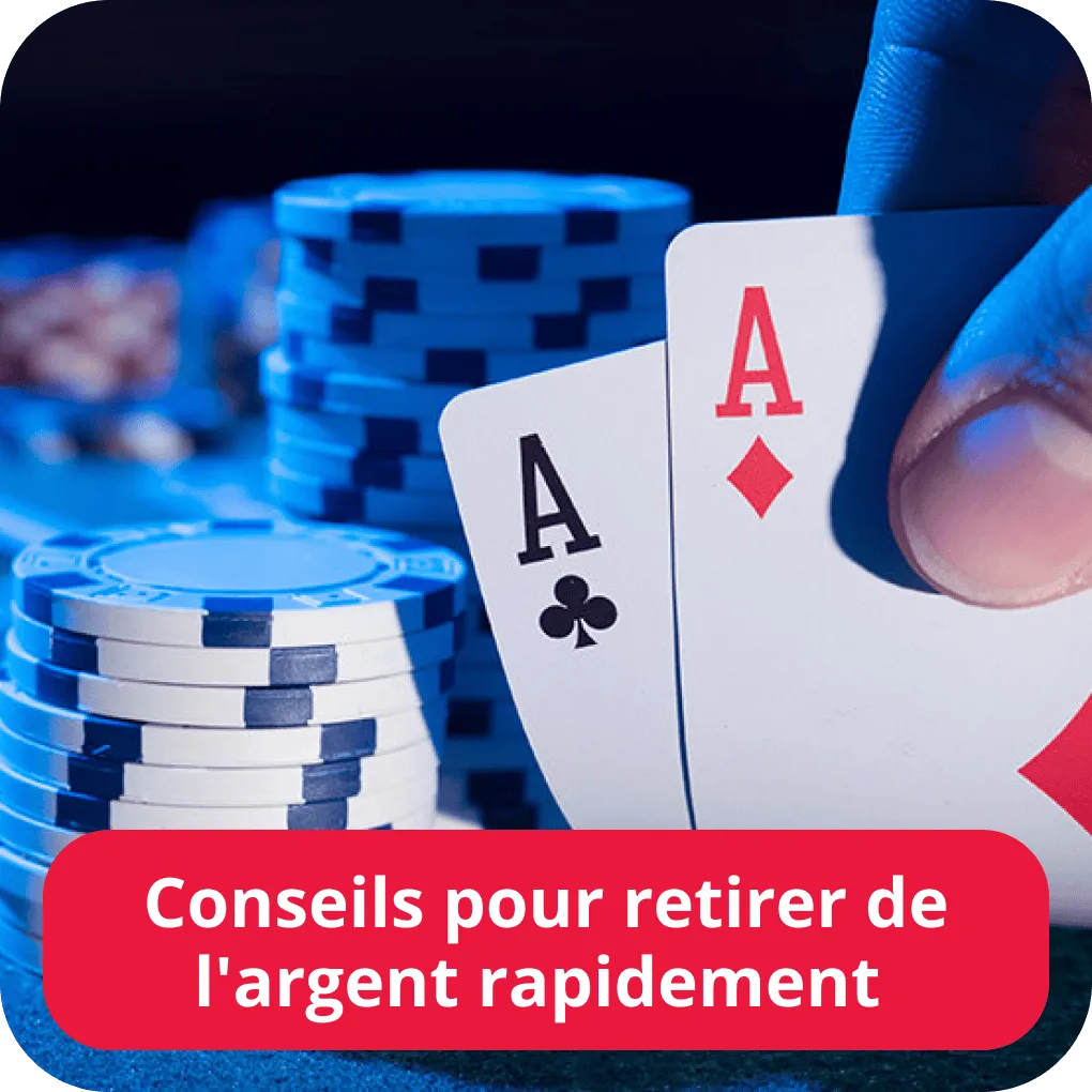 Casinos avec retrait rapide